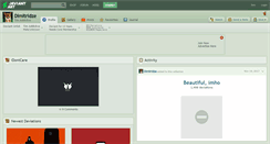 Desktop Screenshot of dimitridze.deviantart.com