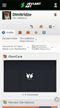 Mobile Screenshot of dimitridze.deviantart.com