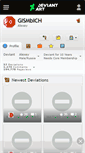 Mobile Screenshot of gismbich.deviantart.com
