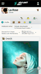 Mobile Screenshot of la-rose.deviantart.com
