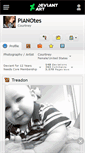 Mobile Screenshot of pianotes.deviantart.com