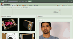 Desktop Screenshot of net-matrix.deviantart.com