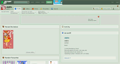 Desktop Screenshot of aidrin.deviantart.com