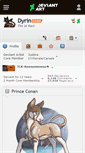 Mobile Screenshot of dyrin.deviantart.com