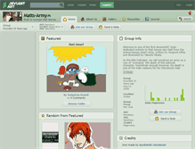 Tablet Screenshot of matts-army.deviantart.com