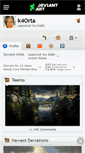 Mobile Screenshot of k4orta.deviantart.com