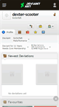 Mobile Screenshot of dexter-scooter.deviantart.com