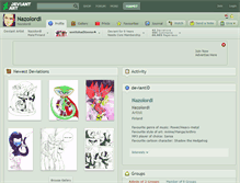 Tablet Screenshot of nazolordi.deviantart.com