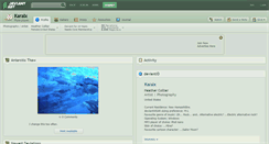 Desktop Screenshot of karaix.deviantart.com
