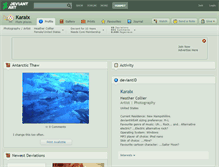 Tablet Screenshot of karaix.deviantart.com