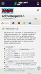 Mobile Screenshot of animemangaocs.deviantart.com