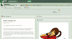 Desktop Screenshot of emilychan.deviantart.com