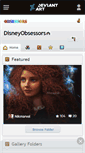 Mobile Screenshot of disneyobsessors.deviantart.com