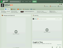 Tablet Screenshot of nakhym.deviantart.com