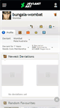 Mobile Screenshot of bungala-wombat.deviantart.com