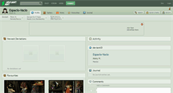 Desktop Screenshot of espacio-vacio.deviantart.com