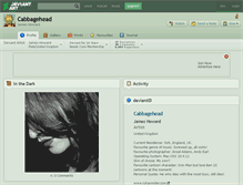 Tablet Screenshot of cabbagehead.deviantart.com