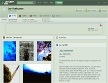 Tablet Screenshot of jay-korhonen.deviantart.com