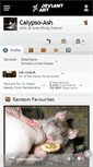 Mobile Screenshot of calypso-ash.deviantart.com