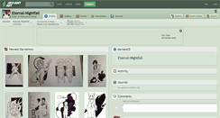 Desktop Screenshot of eternal-nightfall.deviantart.com