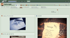 Desktop Screenshot of featherologist.deviantart.com