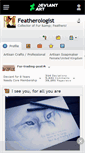 Mobile Screenshot of featherologist.deviantart.com