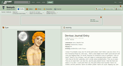 Desktop Screenshot of feonyxis.deviantart.com