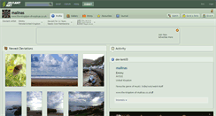 Desktop Screenshot of malinas.deviantart.com