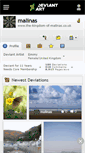 Mobile Screenshot of malinas.deviantart.com