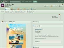 Tablet Screenshot of nonfiction77.deviantart.com