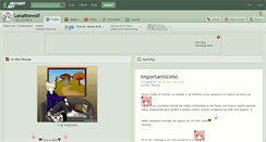 Desktop Screenshot of lanathewolf.deviantart.com