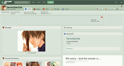 Desktop Screenshot of darrenshanclub.deviantart.com