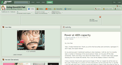 Desktop Screenshot of going-downhill-fast.deviantart.com
