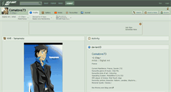 Desktop Screenshot of comatove73.deviantart.com