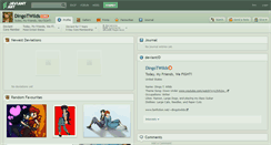 Desktop Screenshot of dingotwilds.deviantart.com