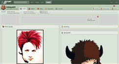 Desktop Screenshot of kobayashi.deviantart.com