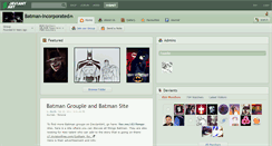 Desktop Screenshot of batman-incorporated.deviantart.com