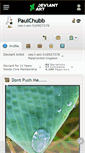 Mobile Screenshot of paulchubb.deviantart.com