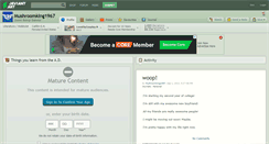 Desktop Screenshot of mushroomking1967.deviantart.com