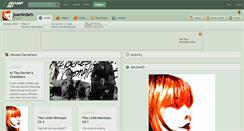 Desktop Screenshot of joaniedark.deviantart.com