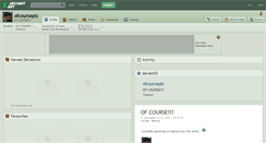 Desktop Screenshot of ofcourseplz.deviantart.com