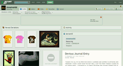 Desktop Screenshot of mnemonist.deviantart.com