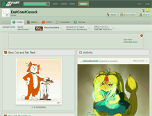 Tablet Screenshot of eastcoastcanuck.deviantart.com