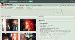 Desktop Screenshot of countessraven.deviantart.com