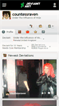 Mobile Screenshot of countessraven.deviantart.com
