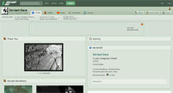 Desktop Screenshot of deviant-dave.deviantart.com