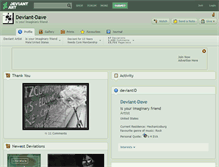 Tablet Screenshot of deviant-dave.deviantart.com