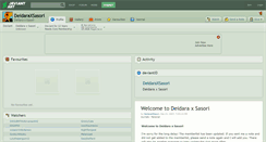 Desktop Screenshot of deidaraxsasori.deviantart.com