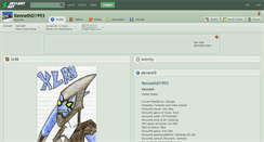 Desktop Screenshot of kennethd1993.deviantart.com