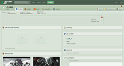 Desktop Screenshot of g1nj1.deviantart.com